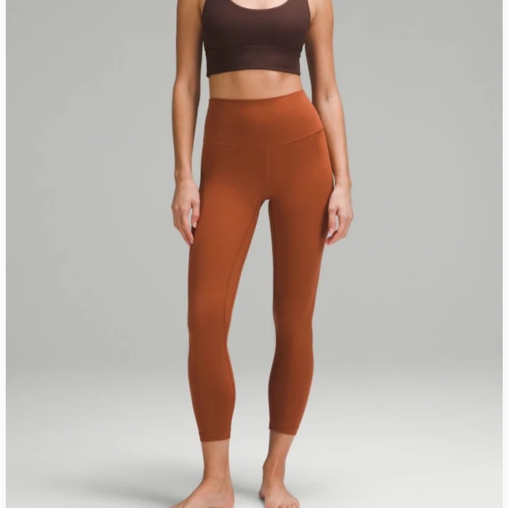 Lululemon High Waisted Align Pant 25” in Sable
